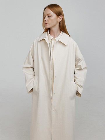 SLEEK single trench coat