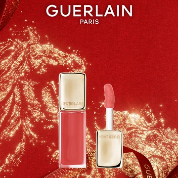 No.1 熱銷色｜限時贈蜂蜜白霜💘【Guerlain】嬌蘭KISSKISS法式之吻 波光蜜漾護唇油 309 自然裸色｜滋潤型｜宋慧喬推薦