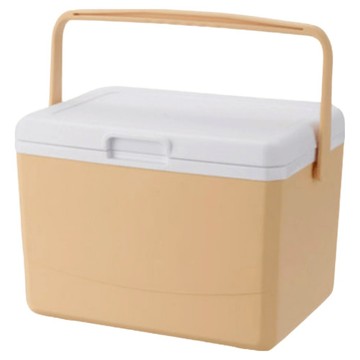 輕便保冷箱  5L  奶黃色