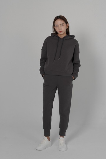 Scuba Cotton Sweat Pants - Grey | 太空棉縮口運動長褲 - 鐵灰
