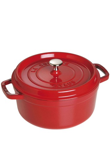 Staub - La Cocotte rotonda pan (24cm) - unisex - Cast Iron - One Size - Red