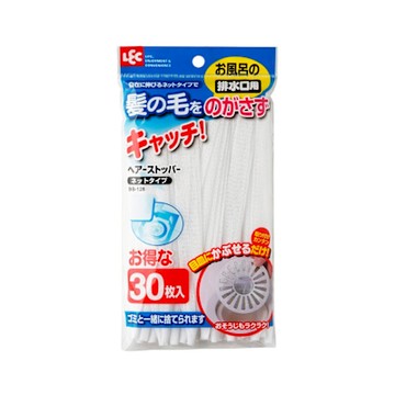 日本LEC-【日本LEC】排水口毛髮過濾網30入