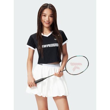 Kawasaki川崎羽毛球短裙女休閑運動防走光半身裙跑步裙小蠻腰系列