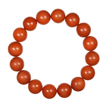 【正佳珠寶】老蜜蠟琥珀 頂級嫣紅老蜜 12.4-12.8mm 老蜜蠟手珠