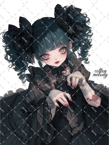 原始貼紙 No.6391 人物貼紙 原創貼紙 人物貼紙 女孩貼紙 原創人物貼紙