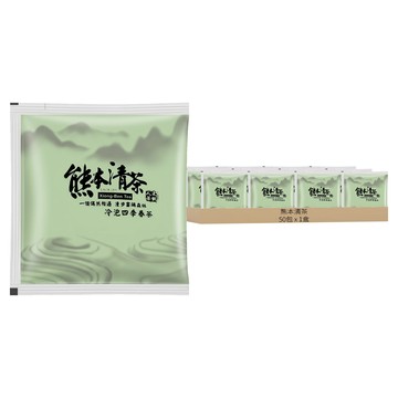 熊本清茶 冷泡四季春茶立體茶包  3g  50包  1盒