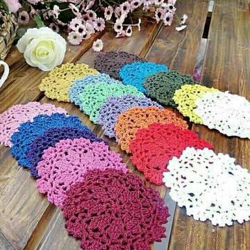 道具用品  手勾桌墊 10cm-30cm  zakka 照相裝飾