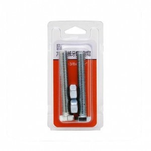 368六角機械牙附帽3/8x2-1/2"