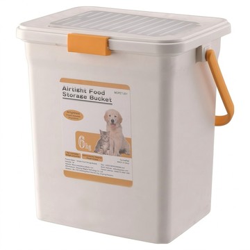 nature pet 經典寵物飼料桶  1個  17L  白色