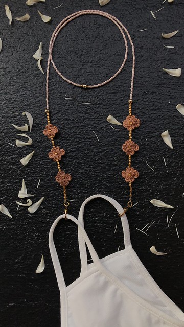 口罩鍊 littleflower crochet no.5