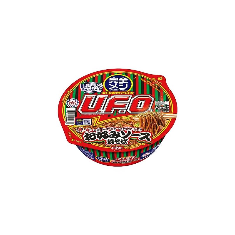 完全メシ 日清食品 日清 焼きそば U.F.O. 濃い濃いお好みソース