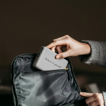 莫蘭迪色1萬mAh行動電源禮盒|客製化鐫刻|台灣製造認證|可上飛機