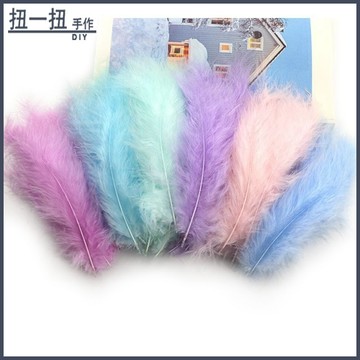DIY材料🌈 diy禮品盒飾品配件材料白色捕夢網花束裝飾波波鵝毛填充物馬卡龍 手作材料
