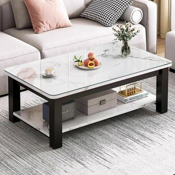 ??快速出貨?? 公司貨 飛檀批發小桌子客廳2024新款小戶型輕奢高級感辦公室玻璃茶桌創意