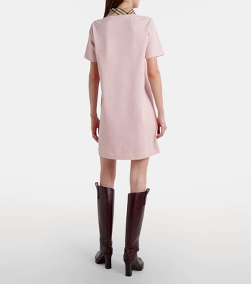Burberry Burberry Check cotton polo dress