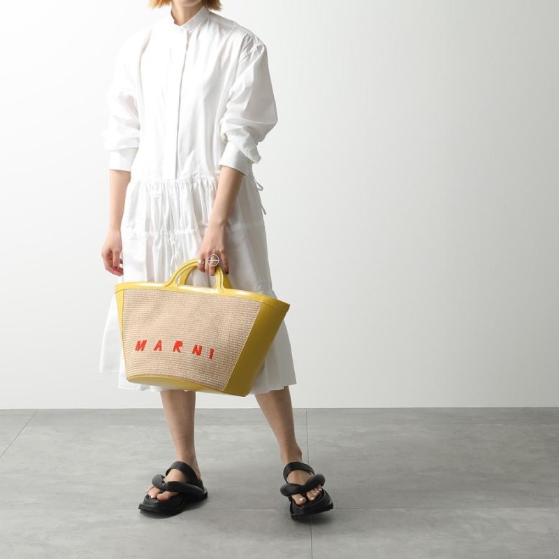 MARNI マルニ かごバッグ TROPICALIA SUMMER LARGE トロピカリア ...