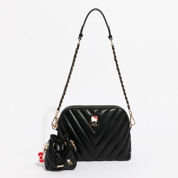 Hello Kitty - Arnold Palmer - 斜背包  Melody系列 - 黑色/442-5406-09-7