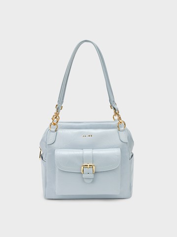 S'AIME 拉鍊式開口摺邊軟包