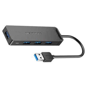 Vention 威迅 CHL系列 USB3.0 4孔高速集線器 15cm  1個