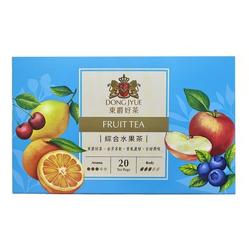 DONG JYUE 東爵好茶 綜合水果茶  2g  20包  1入