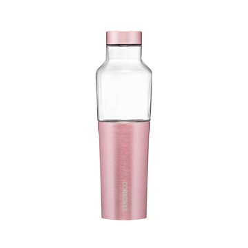 CORKCICLE Unicorn Metallic系列玻璃易口瓶600ml-玫瑰金