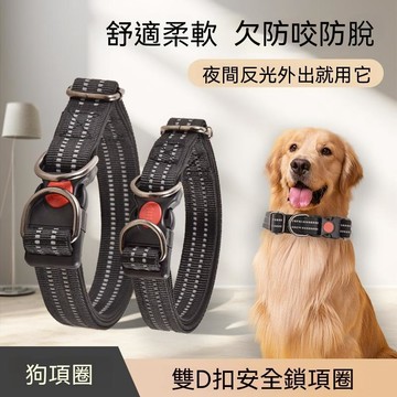 【三聯發票】狗狗脖圈項圈 小狗中大型犬頸圈 柴犬泰迪金毛狗鏈脖套 寵物用品柔軟 GHJY