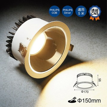 舞光 24W黑鑽石崁燈(崁入孔15.5cm) LED-15DOD24WR1【高雄永興照明】【APP滿額下單10%點數(單一帳號最高1500點)】8/31止