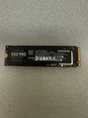 三星980固態硬碟500G 客戶升級良品 經測試無問題 直接拍下即可【三和電腦配件店】
