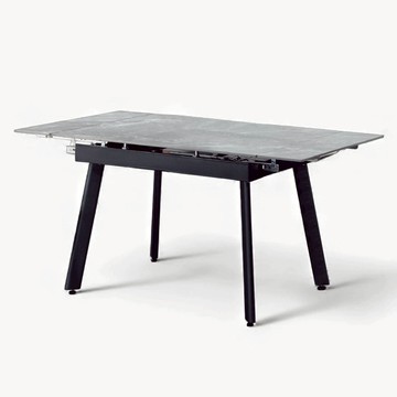 阿爾卑斯延伸岩板餐桌 TBB058｜耐刮 耐高溫 100cm 可延伸至 140cm 的百搭岩板桌