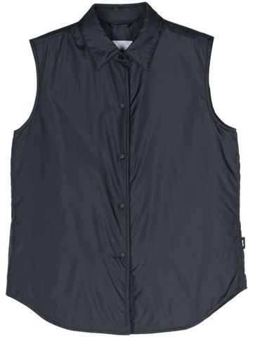 ASPESI - Dot padded gilet - women - Polyamide/Polyamide/Polyester - M - Blue