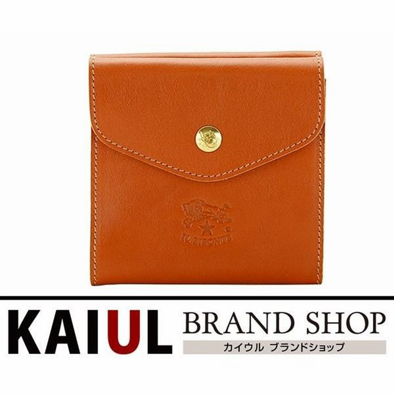 イルビゾンテ Wホック 財布 二つ折り レザー ブラウン コンパクト ロゴ Aランク 通販 Lineポイント最大0 5 Get Lineショッピング