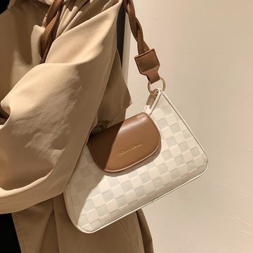 高級感洋氣小包包女2025新款潮單肩腋下包簡約百搭ins斜挎小方包