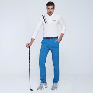 Everio高爾夫T恤長袖男透氣速干golf polo shirt男士運動上衣球服