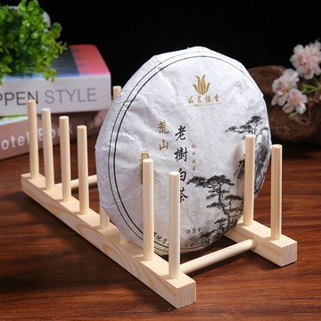 茶餅托架實木 普洱茶架 茶餅支架茶磚托架茶葉展示架木質普洱茶具