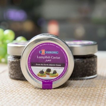 Emborg 黑魚子醬/Lumpfish Caviar-Black 100克