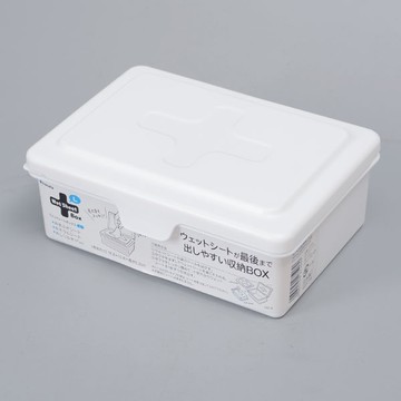 日本製【Inomata】十字方型整理盒附蓋 L / 2750