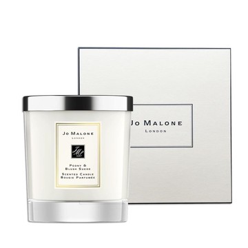 JO MALONE 牡丹與嫣紅麂絨香氛工藝蠟燭 200g 附禮盒 福利品