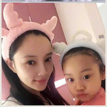 髮飾髮夾包頭巾卸妝乾髮帽女孩彈力頭帶學生浴帽洗澡洗面大眼睛