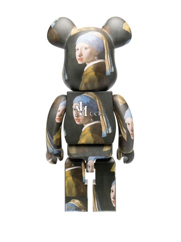 MEDICOM TOY - x 1000% Johannes Vermeer Girl BE@RBRICK - unisex - Plastic - One Size - Black