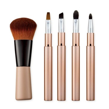 【日本 貝印 KAI 】Mini Maru 彩妝筆 系列 (5款可選) 化妝刷 粉餅刷 眉刷 唇刷 眼影刷