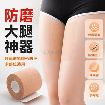 台灣出貨✨ 大腿防磨貼 透明隱形 輕薄透氣 彈力防磨 男女適用 大腿內側 防摩擦 行走防磨腿