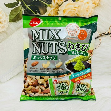 日本 傳六 綜合豆菓子 108g 豆果子 山葵味 芥末味｜全店$299 全家取貨免運｜滿額折500｜APP下單最高賺19%點數⚡