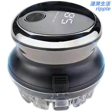 【飛碟自理】電動理髮器 電推剪 剃頭刀 理髮器 推子 理髮剪 旋轉刀頭 自動理髮 智能感應 防夾發 男士光頭自理神器