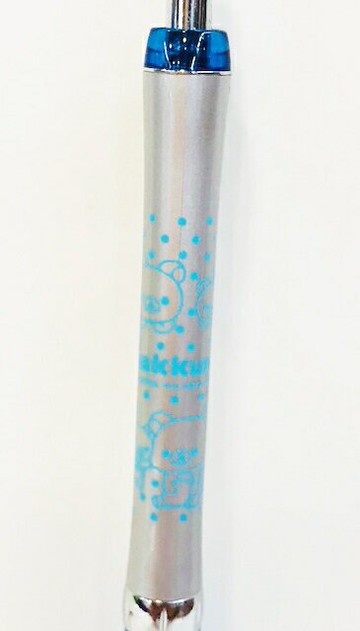 【震撼精品百貨】Rilakkuma San-X 拉拉熊懶懶熊 健握中性筆-銀藍 震撼日式精品百貨