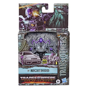 Hasbro 孩之寶 Transformer 變型金鋼 萬獸崛起 彎曲變身戰士  1盒  NIGHTBIRD