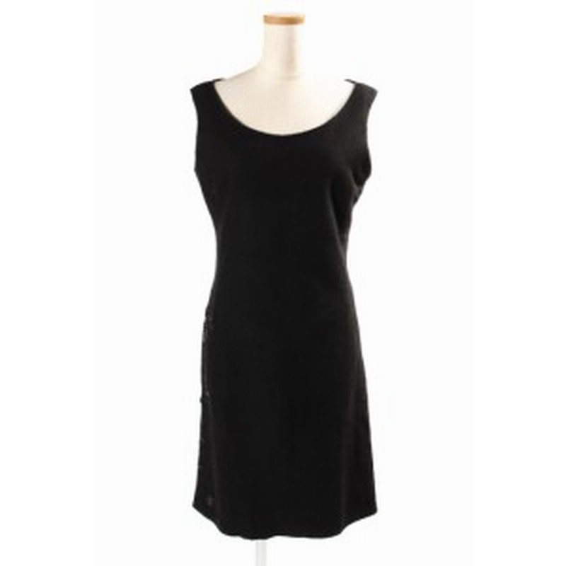 中古 アンテプリマ Anteprima ウール混 ビーズ 刺しゅう ワンピース Yt0413 レディース 通販 Lineポイント最大3 0 Get Lineショッピング