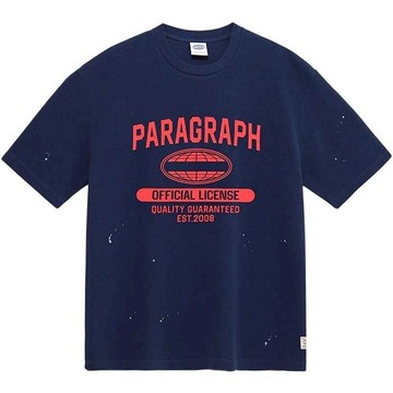 【PARAGRAPH】26SS NO.045 THERMAL TEE 華夫格 短T (深藍色)