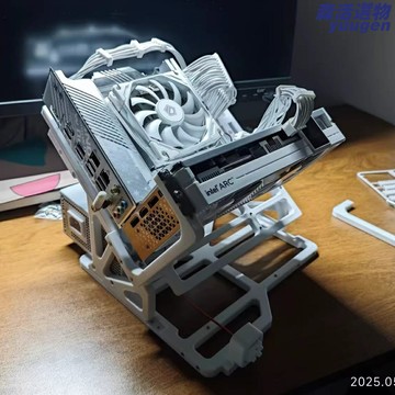 【開放式測試平臺】電腦機箱 開放式機箱 3D打印機箱 測試架 電腦機箱 機箱 全鋁合金框架 支持ATX/MATX/ITX主板 硬件展示 散熱神器
