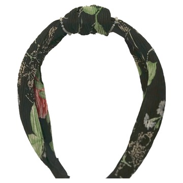 Hannah 正韓造型髮圈-大玫瑰-黑  大玫瑰黑