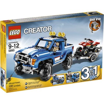 ||高雄 宅媽|樂高 積木|| LEGO“5893 越野動力車"